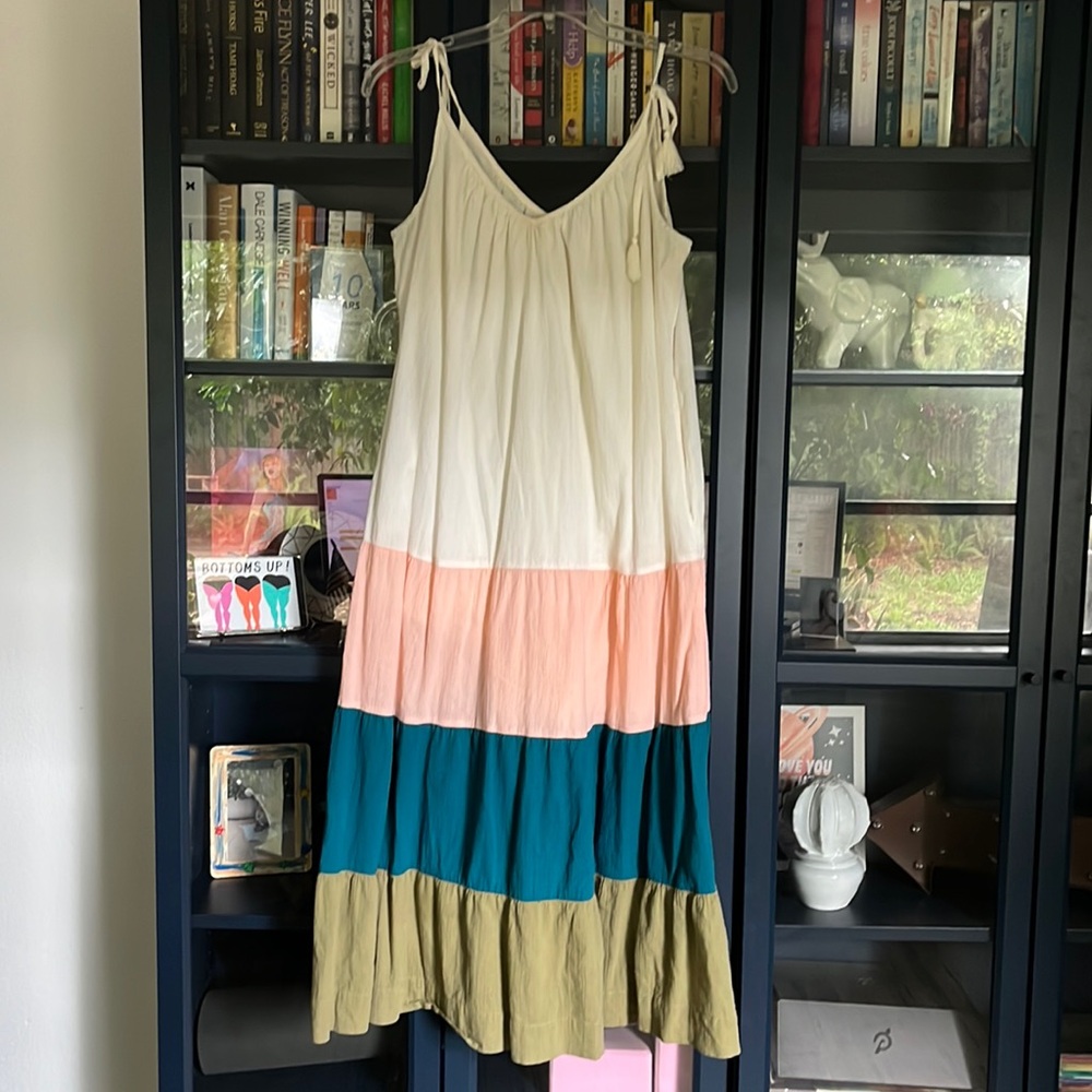 Old Navy Colorblock Boho Maxi